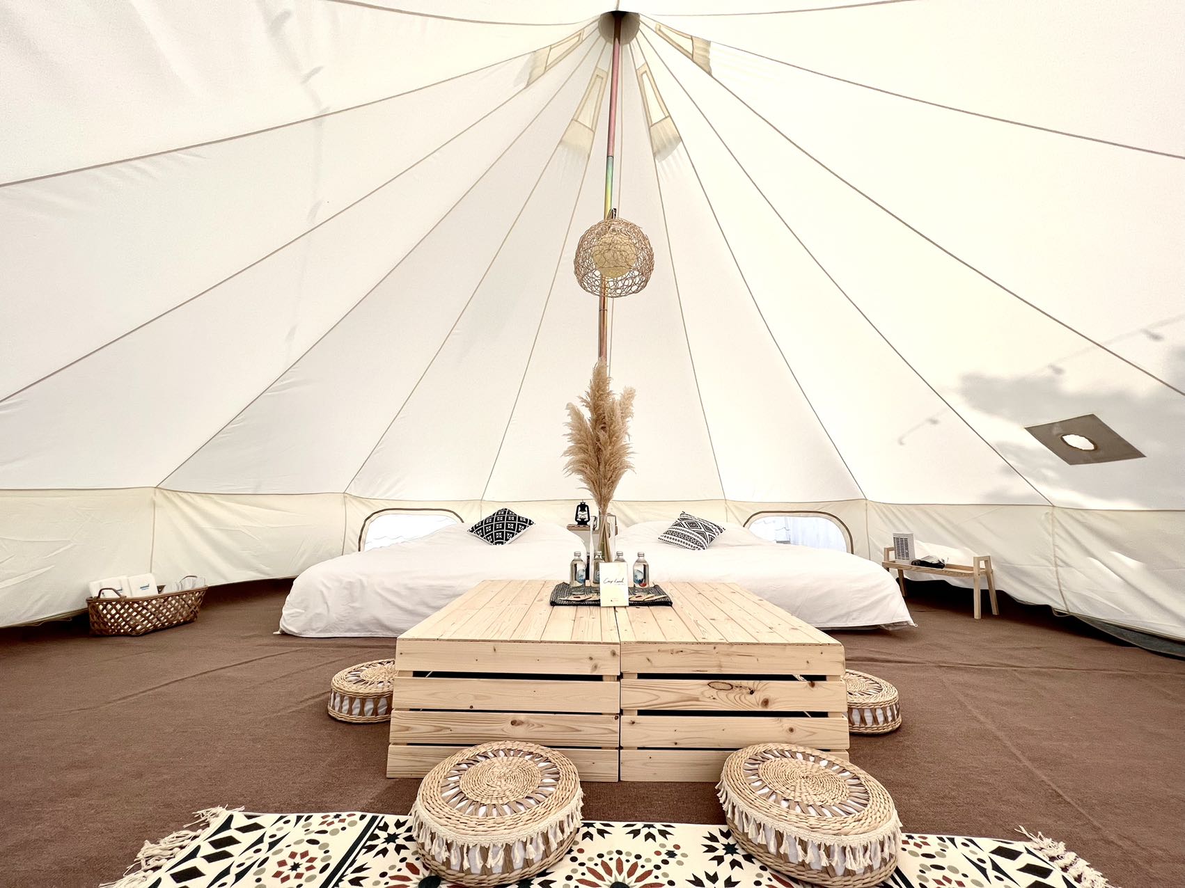 bell tent decoration ideas 5M Luxury Glamping Bell Tent – The KOR Store